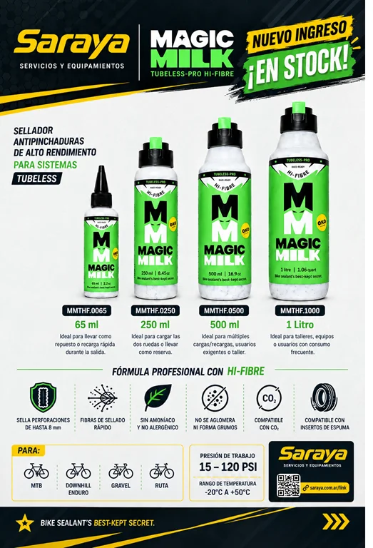 SELLADOR 65ML HI-FIBRE TUBELESS PRO MAGIC MILK by OKO · OKO